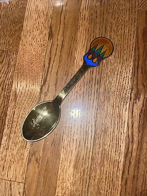 RARE 1979 A. Michelsen Danish Gilded Christmas Spoon Lars Akirke Sun Kingdom • $94.99