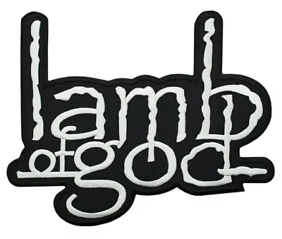 Lamb Of God Iron-on & Sew-on Back Patch | American Groove Thrash Metal Band Logo • $17.99