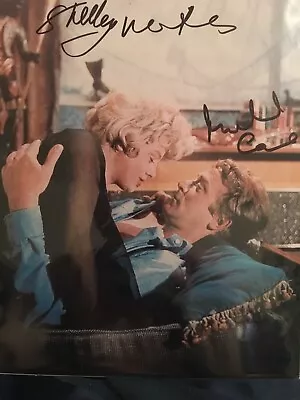 Alfie Cast Signed Autographed Photo Michael Caine Shelley Winters With COA • $100