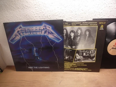 £7.45 • Buy Metallica - Ride The Lightning Orig UK LP 1984 Thrash, Speed Metal Rarity