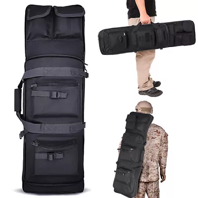 2024 Rifle Hunting Gun Holster Scabbard Case Shotgun Shoulder Tactical Carry Bag • £18.99