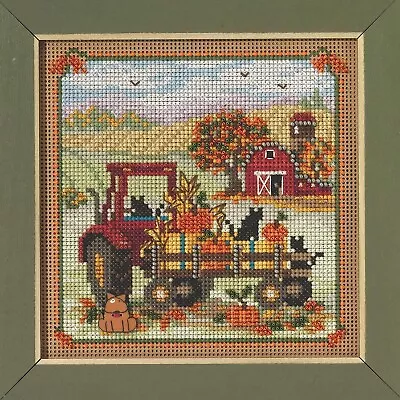 MILL HILL Buttons Beads Kit Counted Cross Stitch HAYRIDE MH14-2325 • $11.75