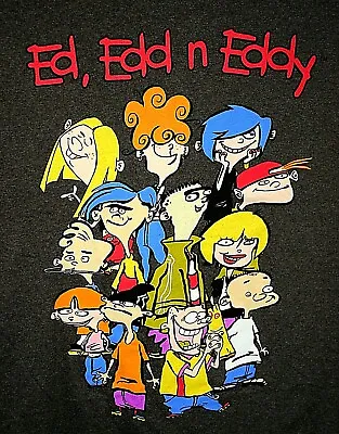 Rare 2016 Ed Edd & Eddy Tv Show  T-Shirt New NOS XL Cartoon Network • $17.99