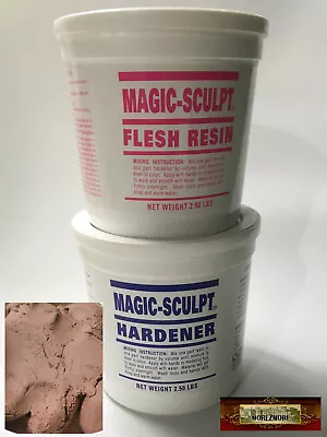 M02053-FS MOREZMORE 5 Lb FLESH Magic Sculpt Sculp Epoxy Clay Model Putty • $67.59