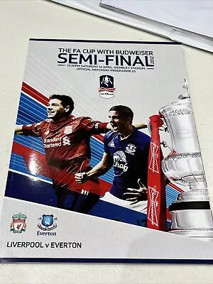 2012 FA Cup S/F Liverpool Vs Everton Programme • £4.99