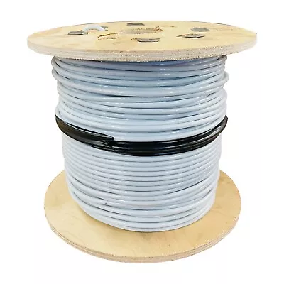 GALVANISED WIRE ROPE WHITE PVC COATED 3mm 4mm 5mm 6mm 8mm 10mm 12mm 1m To 100 Mt • £3.99