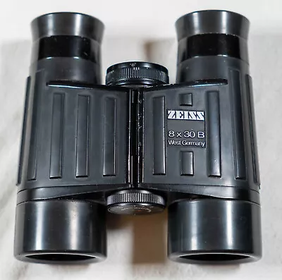 Zeiss Binoculars 8x30B B/GA T* ClassicC Rubber-coated Rare • £180