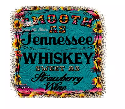 Sublimation Print Design Tennessee Whiskey Ready To Press Heat Transfer • $2