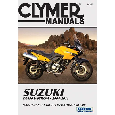 CLYMER Physical Book For Suzuki DL650 V-Strom (2004-2011) | M273 • $35.95