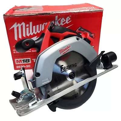 Milwaukee  2630-20 M18 6-1/2  Cordless Circular Saw -Tool Only- • $89.90