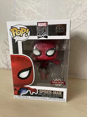 Funko POP! Marvel 80 Years Spider-Man #593 Vinyl Figure • £10