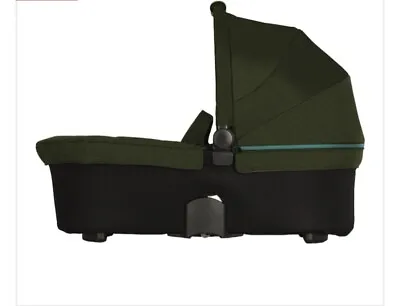 Silver Cross Micralite TWOFOLD SMARTFOLD CARRY COT EVERGREEN Baby Bassinet  • £68