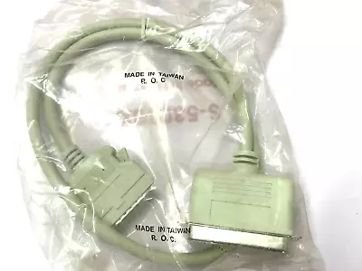 New 32  68 Pin Scsi Ii Male To 50 Pin Male Centronics Cable - Usa Stock Rm1cb10 • $17.95