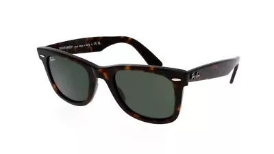 Ray-Ban Sunglasses RB4340 Polished Light Havana 710 Green Lens WAYFARER EASE New • $139