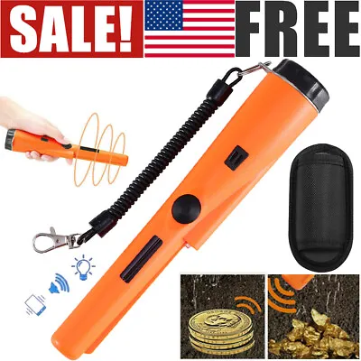 Handheld Waterproof Pinpointer Metal Detector Sensitive Metal Search Finder Wand • $14.77