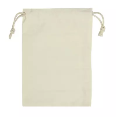 5x7 Inches Organic Cotton Double Drawstring Reusable Muslin Bags. Pack Of 50. • $25.99