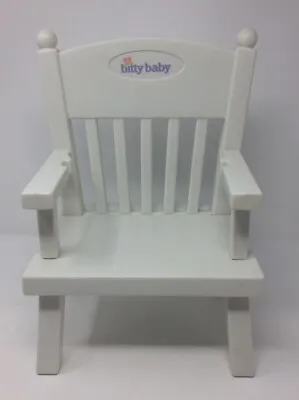 $24.99 • Buy Bitty Baby White High Chair Top Part American Girl Doll Mealtime Snack Seat