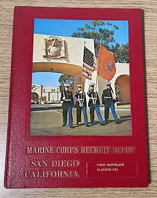 MCRD Marine Corps Recruit Depot San Diego CA 1975-76 1st Batt Platoon 1139 -002 • $47.07