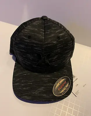 Hurley Men's Icon Textures Black Heather Flex Fit Hat / Cap Size Large/XL NWT • $19.99