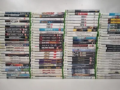 Microsoft XBOX 360 Games A To M Huge Selection Discount Available • £2.49