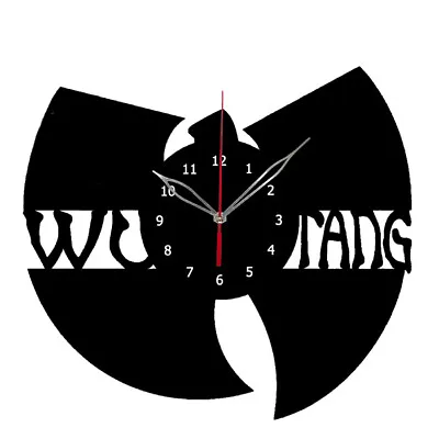 Vinyl Clock Wu-tang Clan Wall Clock Unique Art Vinyl Record Wall Clock 244i • $24.99