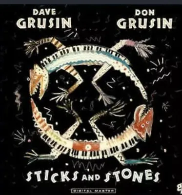 Dave Grusin And Don Grusin ‎– Sticks And Stones CD 1988 / USA • £9