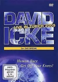 David Icke - Live In Zürich 2009: Human Race Get Off Your Knees David Icke Buch • £28.49