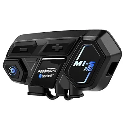 FODSPORTS Motorcycle Bluetooth Intercom With Music Sharing  Assorted Sizes  • $208.18