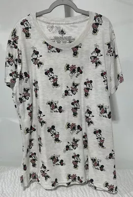 Disneyland MINNIE MOUSE Walt Disney World Official T-Shirt TEE X Large • £12.54