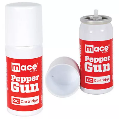 Mace Pepper Gun Refill Cartridges 2-Pack OC Pepper Spray • $15.99