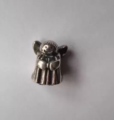 Genuine Pandora Silver Angel With Wings Charm 925 ALE. • £8.95