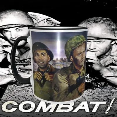 Combat TV Series Vic Morrow World War II 11oz  Coffee Mug  NEW Dishwasher Safe • $20