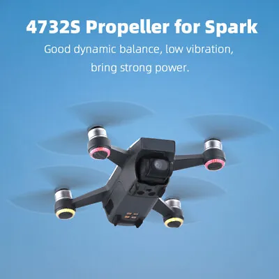 $15.76 • Buy 2 Pairs Propellers For DJI Spark 4732S Accessories Drone Accessories