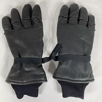 Military Issue D3a Leather Gloves Cold Wet Weather Size 5 Xl U.s.a Made • $22.95