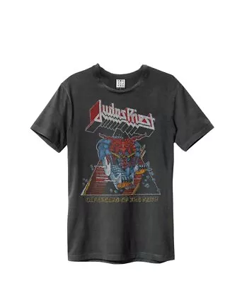 Amplified Judas Priest - Defenders - Mens Charcoal T-Shirt (US IMPORT) • $50.29