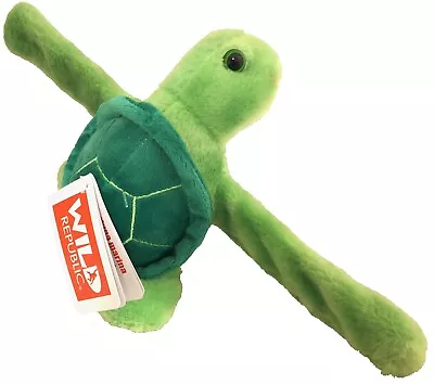 Wild Republic Huggers Plush Stuffed Animal Snap Bracelet Cuddly Sea Turtle  • $12.98