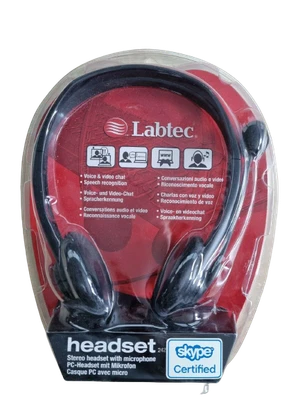£16.99 • Buy Labtec Headset 242 Skype Certified - Full Stereo Sound - Noise Cancellation