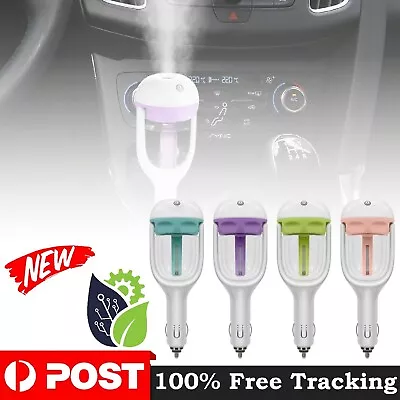 $18.99 • Buy Mini Car Air Humidifier Essential Oil Diffuser Small Aroma Mist Purifier Travel