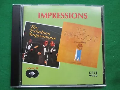 The Impressions - Fabulous Impressions / We're A Winner - Kent Soul - Cd • £7.99