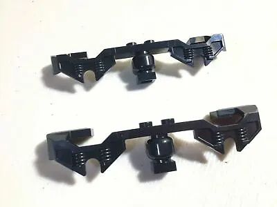 2x Train Motor Bogies Decorative Side LEGO Black 2871 B 9V 39886 60198 197 Wheel • $7.70