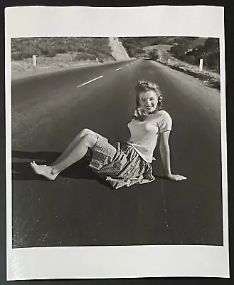 1945 Marilyn Monroe Original Photo By Andre De Dienes California Highway Stamped • $5500