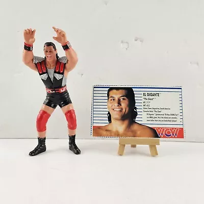 £24.99 • Buy El Gigante Series 2 1991 UK Exclusive WCW Galoob Wrestling Figure With Bio Card