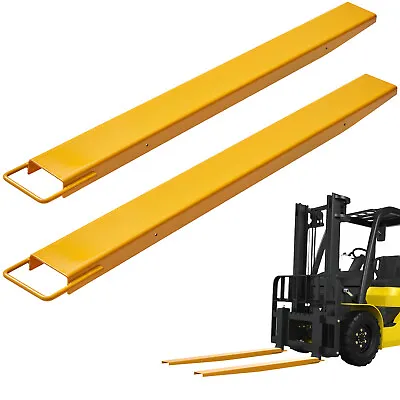 VEVOR Pallet Fork Extensions Forklift Extensions 60  X 4.5  Heavy Duty Steel • £55.19