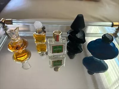 Vintage Miniature Mini Perfume Bottles Lot Of 5 Various Brands • $19.99