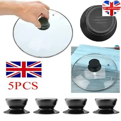 £5.63 • Buy 5Pcs Kitchen Cooking Pot Pan Lids Replacement Knob Lifting Handle Saucepan Lid