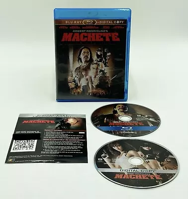 Machete Blu Ray & Digital Copy 2-Disc Set *No Scratches* • $9.99