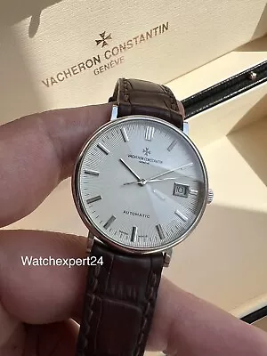 $7200 • Buy Vacheron Constantin Patrimony 35mm 18k White Gold 42002