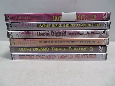 6 Dvd Lot!  6 Uschi Digard Dvds!  15 Movies Plus 2 Hour Of Rare Loops! • $49.99