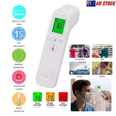 Infrared Forehead Thermometer Non-touch Digital Baby Adult Body Temperature Gun • $16.99