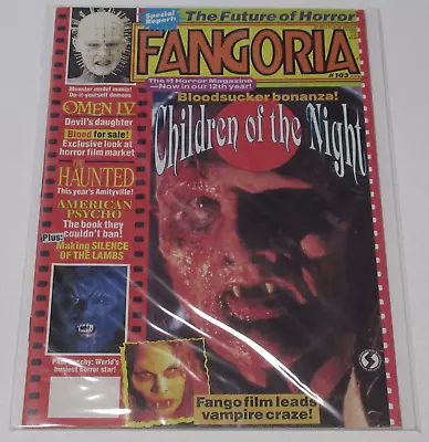 Fangoria Horror Magazine #103 1991 Children Of The Night Omen IV The Haunted • $10